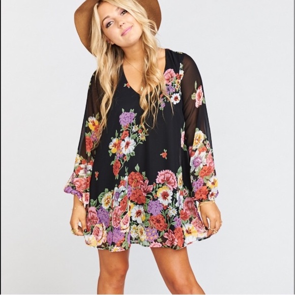 SALE💕 Show Me Your Mumu Falling Floral Bombshell - Picture 4 of 6